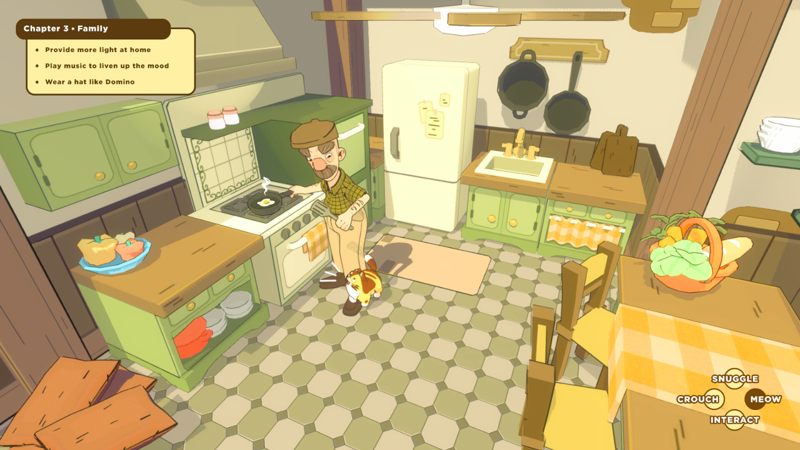 休闲游戏《老人和他的猫》Steam页面 2024年7月发售