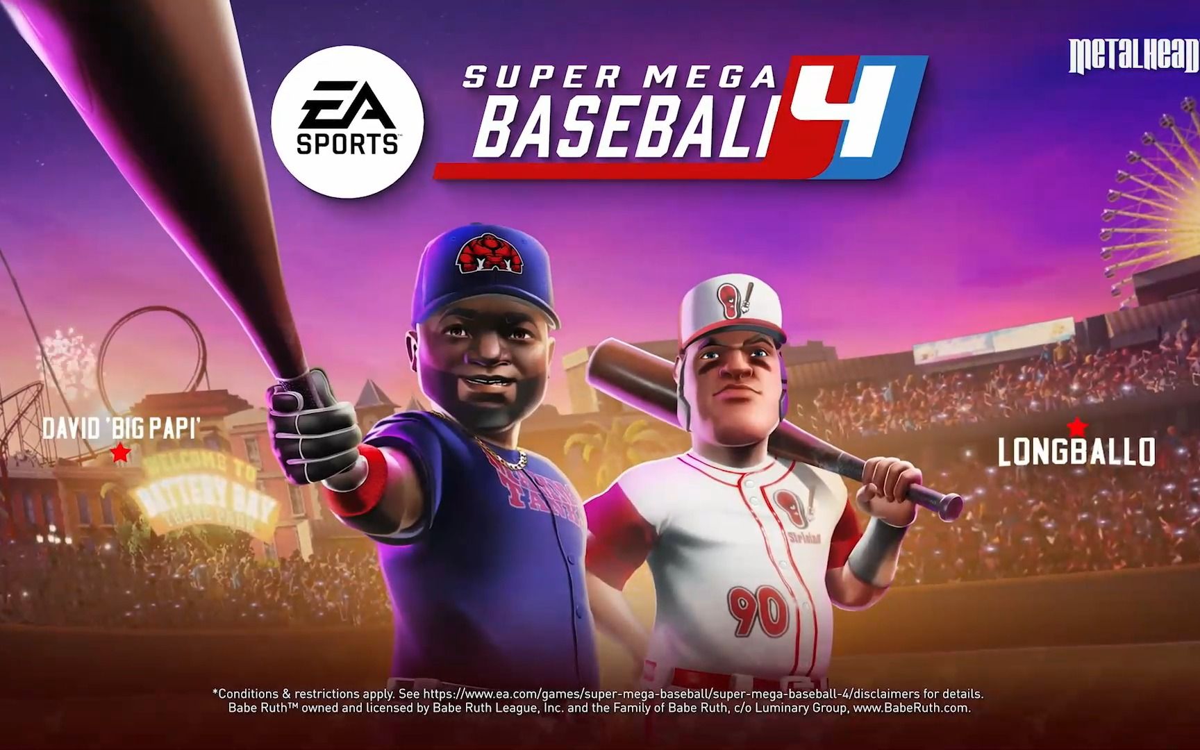 《超级棒球4》将包括超过200个棒球传奇，展示最新游戏玩法预告片