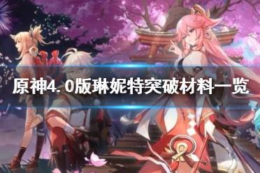 《原神》攻略——4.0版琳妮特突破材料